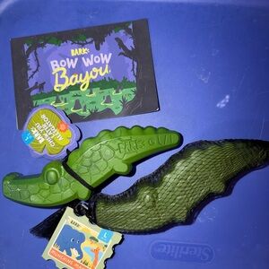 BARK Bow Wow Bayou Alligator Toy